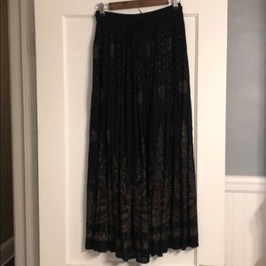 Boho Intricate Maxi Skirt